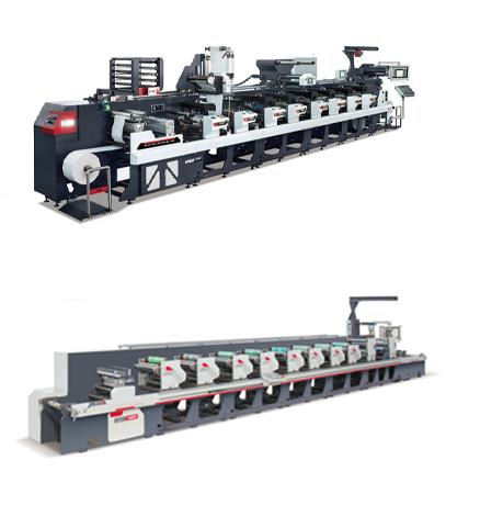 Horizontal Label Flexo Printing Machine